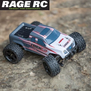 RAGE RC Mini Trek MT 1/24 Monster Truck RTR Gray RC Car Micro Race Basher - Picture 1 of 6