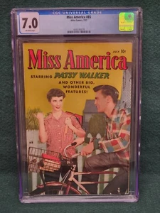 MISS AMERICA #85 CGC 7.0 ~ Atlas Comics 1957 - Picture 1 of 2