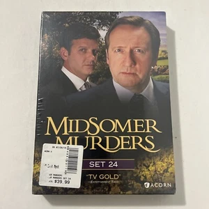 MIDSOMER MURDERS: Set 24 (DVD, 2014, WS, 3-Disc Set) 3 Mysteries - Imagen 1 de 6
