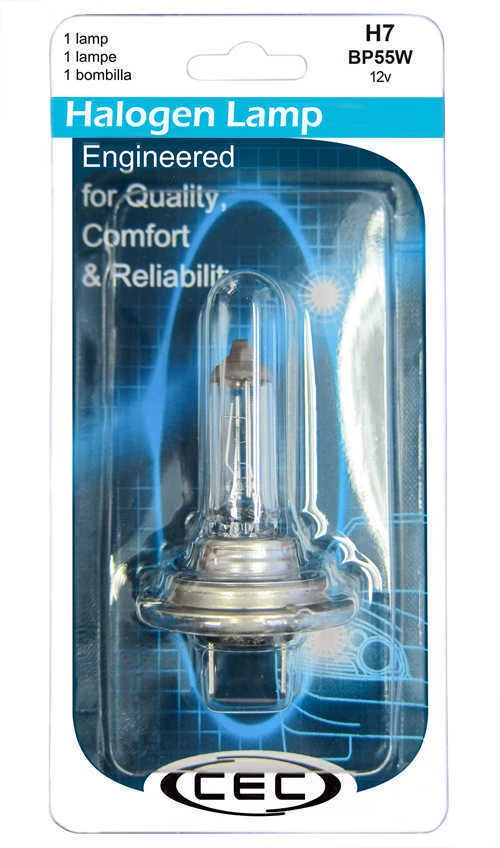 Bombilla Faro-Sedán CEC Industries H7BP 55W Foto 1 de 1
