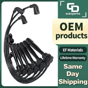 2750137A00 6 Spark Plug Wires for Hyundai Sonata Santa Fe Tiburon Kia Optima OEM - Picture 1 of 6