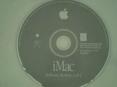 Apple Macintosh iMac (2000) Software Media Pack 600-9210 - 10 CD's - Image 1 of 4