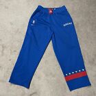 Nike NBA Philadelphia 76ers Snap Warm Up Pants - Blue - Mens XL - Vintage