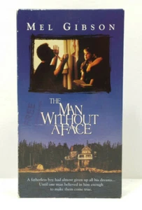 The Man Without a Face (VHS, 1993) Mel Gibson Margaret Whitton TESTED WORKS - Picture 1 of 10