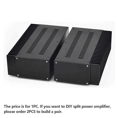 Geteiltes Leistungsverstärker-Gehäuse Aluminium Chassis for DIY Split Amplifier - Bild 1 von 4