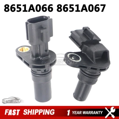Set 2PCS Transmission Input &Output Speed Sensor For Mitsubishi Lancer Outlander - Image 1 of 4