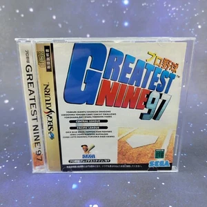 Videojuego Japonés Greatest Nine 97 (Sega Saturn) con Manual 0568 - Imagen 1 de 7