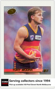1994 Select AFL Trading Card Series Gold Card -G5: Tony Modra (Adelaide)