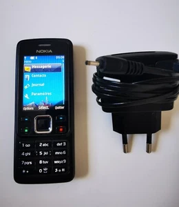 Téléphone Portable Nokia 6300 Noir À Touche Ocassion Desimlocker Unlock SIM 🔓 - Photo 1/4