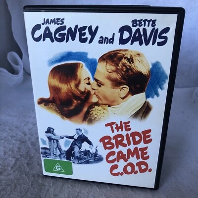The Bride Came C.O.D. (DVD, 1941) VGC. Free Shipping Region.4 Black And White - image 1 of 3