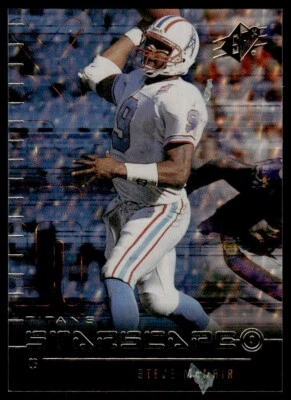 1999 SPx Starscape Steve McNair Tennessee Titans #ST10 R22 - Image 1 of 2