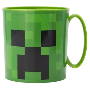 Tazza Personaggio Bambini Minecraft Creeper Nuovo Design 390ML Tazza Plastica Microonde Sicuro - Foto 1 di 2