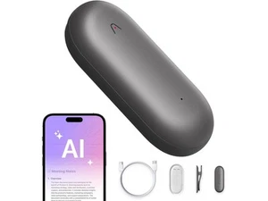 PLAUD NotePin AI Diktiergerät (64GB Speicher) AI Transkribieren & Zusammenfassen, Unterstützung - Bild 1 von 7