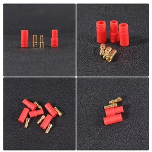 10 Sets Banana Headband Sheath Female Connector Gold Plated Connectors - Afbeelding 1 van 11