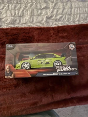 Jada Toys Rápido y Furioso Brian's Mitsubishi Lancer Evolution VII 1/24 Diecast Foto 1 de 4