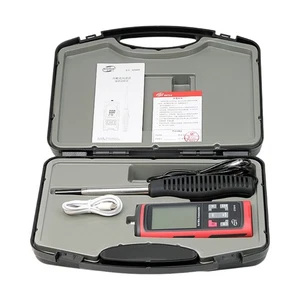 Tragbarer Windgeschwindigkeitsmesser mit Hintergrundbelits LCD-Display & automatischer Abschaltung Anemometer - Bild 1 von 8