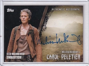 Topps  2017 Walking Dead Evolution Autograph A-MEM Melissa McBride 16/50 Black - Picture 1 of 1