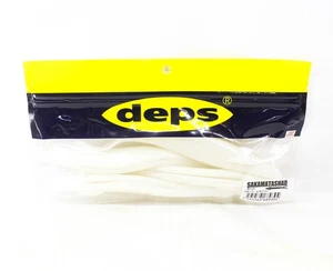Deps Soft Lure Sakamata Shad 8 Inch 39 Pearl White (9394) - Picture 1 of 6