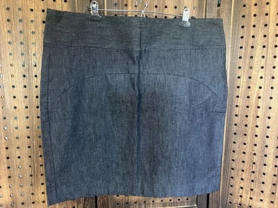 GAP Dark Denim Classic Straight Pencil Skirt Side Zip Size 20 NWT - Image 1 of 4