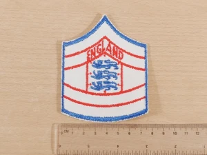 Vintage 1970's Rare Cloth Patch Badge Original England Football Team - Picture 1 of 3