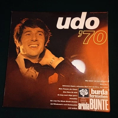 Udo Jürgens – Udo '70 1969 Vinyl LP) ariola 80101 IU vintage German record album Foto 1 de 4