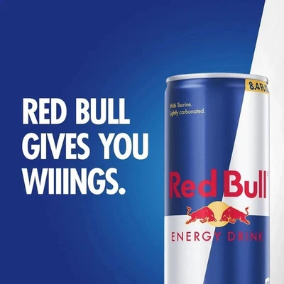 Red Bull Energy Drink with 80mg Caffeine plus Taurine, 8.4 Fl Oz (24 Pack) Cans - Image 1 of 3