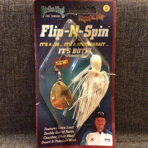 RARE Vintage Strike King Rattlin FLIP-N-SPIN • FS12-10 On Original Hanging Card - Picture 1 of 4
