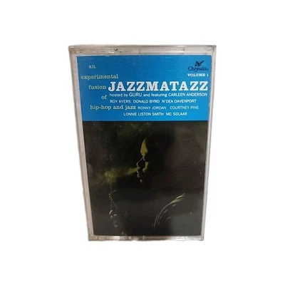 Guru - Jazzmatazz Vol. 1 (Cassette, 1993) Beautiful !! Full clip wu Tang - Image 1 of 3