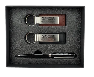 x2 Garcia Subaru of Albuquerque Keychains & Pen New Mexico Auto Dealership - Picture 1 of 6
