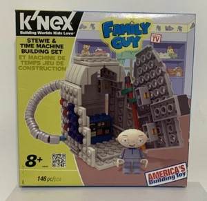 K'Nex Family Guy Stewie & Time Machine Building Set 146 pcs New & Sealed 44043 - Picture 1 of 7