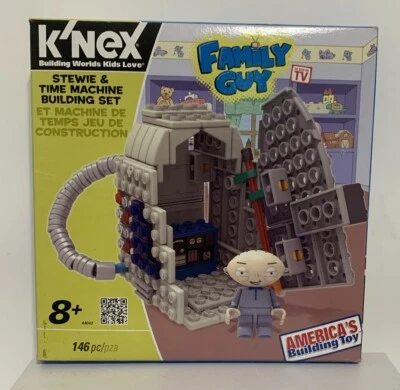 K'Nex Family Guy Stewie & Time Machine Building Set 146 pcs New & Sealed 44043 - Image 1 of 4