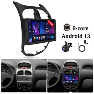 Autoradio 8G+128G Android 13.0 Carplay per PEUGEOT CC 206 2001-2008 GPS DSP - Foto 1 di 20