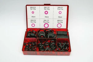 Universal Rubber O-Ring Assortment Professional Quality 160 Pcs - Picture 1 of 2