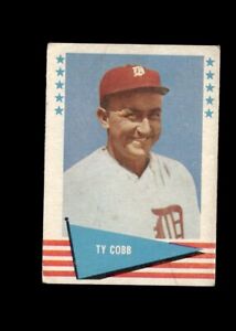 1961 Fleer Baseball Greats Baseball #14 Ty Cobb GOOD condition