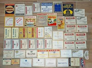 Lotto 52 Etichette di Vino - Rare e non - Piemonte e non solo !ENTRA! - Picture 1 of 1