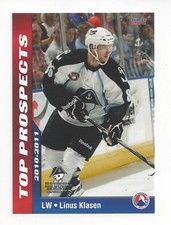 2010-11 AHL Top Prospects #24 Linus Klasen