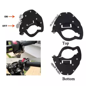 Top Kit Throttle Lock Universal Motorcycle Cruise Control Throttle Assist - Foto 1 di 16