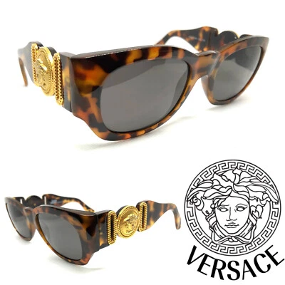 RARO!! Gafas de sol vintage Gianni Versace Mod.413/A Col.279 Rihanna Migos 240105 Foto 1 de 4