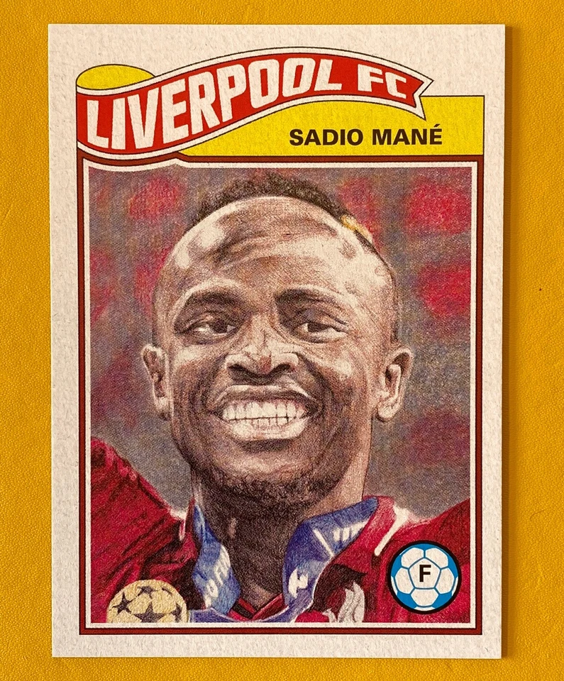 Sadio Mane Liverpool - 2019 Topps UEFA Champions League Living Set #23 - PR/ 466 - Image 1 of 3