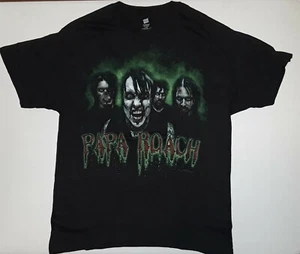 Papa Roach Portrait Tee 2 Sided Official Merch Herren Large T-Shirt Rare - Bild 1 von 7