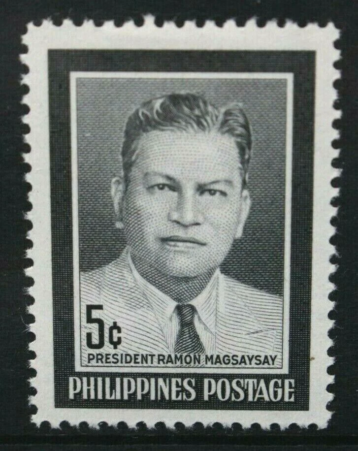 PHILIPPINES 1957 First Assembly: President Magsaysay. Set of 1 Mint HINGED SG799 - Image 1 of 2