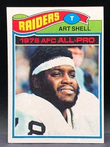 1977 Topps ART SHELL Card No. 270 Crease-Free EX+ Oakland Raiders - Picture 1 of 2
