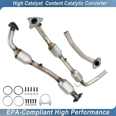 Pair Catalytic Converter for 2007-2019 Toyota Tundra 5.7L left right highflow - Image 1 of 4