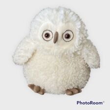 Jellycat London Apollo Owl Stuffed Plush White Fluffy Sherpa Fur Very Clean