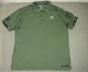 Butler Bulldogs Polo Shirt Mens 3XL Basketball Green Support The Troops USA - Picture 1 of 13