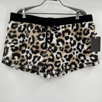 PJ Salvage Acogedor Sherpa Salón Pijama Pantalones Cortos Talla XL Leopardo Piel Sintética RPCOS2 NUEVO CON ETIQUETAS Foto 1 de 4