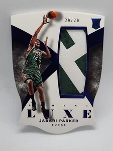 Jabari Parker Luxe Patch Card Panini 20/20 2014-15 NBA RC Rookie Bucks #85  - Picture 1 of 3