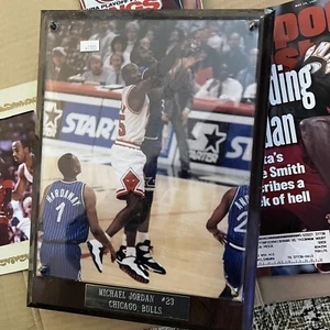 Michael Jordan COLECTABLE VTG Photo Wearing #45 Chicago Bulls Shaq Magic Penny - Picture 1 of 24