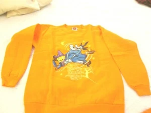 Warner Brothers Vintage Looney Tunes Halloween Size 10-12 Large Kid's Sweatshirt - Picture 1 of 2