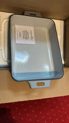 Pampered Chef Emaillierte gusseiserne Grillpfanne 100593 NEU und OVP Bräter - Bild 1 von 2